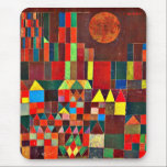 Tapis De Souris Klee - Castle and Sun<br><div class="desc">Castle and Sun, popular painting by Paul Klee.</div>