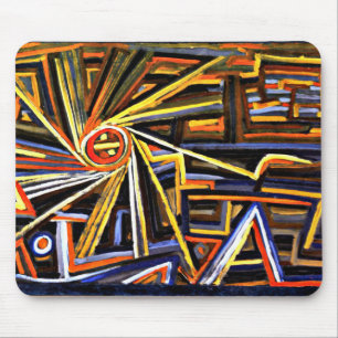 Tapis De Souris Klee - Rayonnement et Rotation,