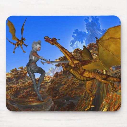 Tapis De Souris Knights Quest (Devant)