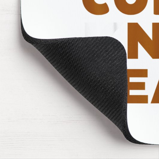 Tapis De Souris Know Coffee Know Peace Funny Caffeine Lover (Coin)