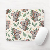 Tapis de souris Koala Hug Tree (Avec souris)