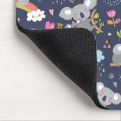 Tapis De Souris Koala Rainbow Love Motif (Coin)