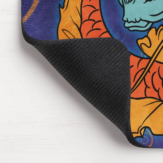 Tapis De Souris Koi Fish (Coin)