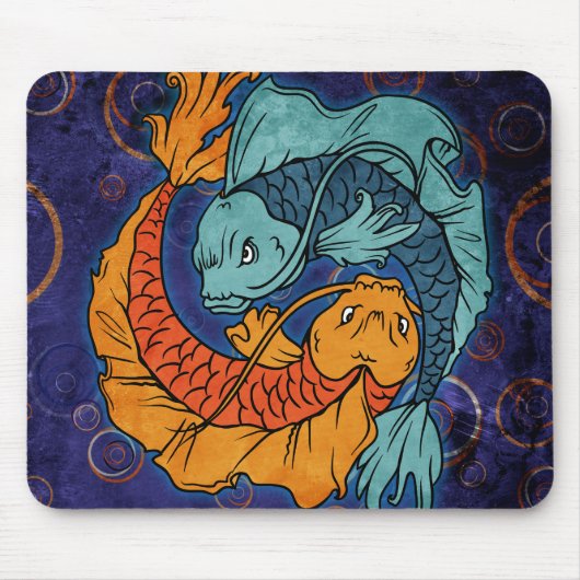 Tapis De Souris Koi Fish (Devant)