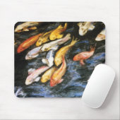 Tapis De Souris Koi Fish Mousepad (Avec souris)