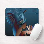 Tapis De Souris Kokopelli Blues (Avec souris)