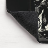 Tapis De Souris Krampus Tarot Card Design Christmas Season Evil Pa (Coin)