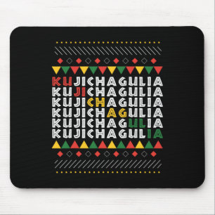 Tapis De Souris Kujichagulia Kwanzaa Autodétermination afro-améric