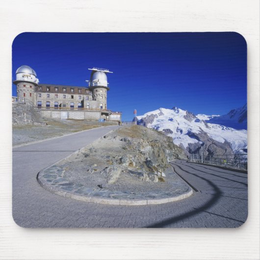 Tapis De Souris Kulm hotel and trail, Gornergrat, Zermatt, (Devant)