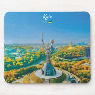 Tapis De Souris Kyiv, Ukraine - Monument de la mère Ukraine
