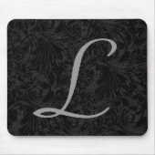 Tapis De Souris L :: Monogram L Elegant Mousepad - Lettre initiale (Devant)