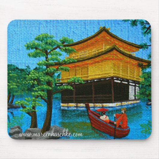 Tapis De Souris La "arrivée du geisha " (Devant)