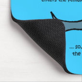 Tapis De Souris La baleine bleue... (Coin)