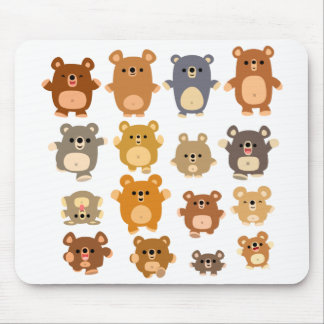 Tapis De Souris La bande dessinée mignonne soutient le mousepad