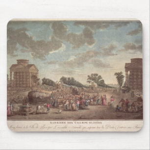 Tapis De Souris La barrière aux champions Elysees