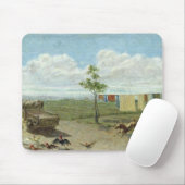 Tapis De Souris La basse cour (huile sur la toile) (Avec souris)