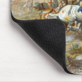 Tapis De Souris La bataille de Custer Charles Marion Russell (Coin)