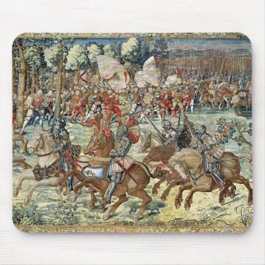 Tapis De Souris La bataille de Pavie. L'avance de Charles V (Devant)