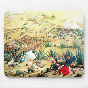 Tapis De Souris La bataille de Puebla, le 5 mai 1862