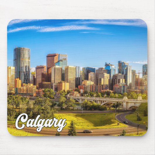 Tapis De Souris La belle Calgary, Alberta, Canada (Devant)