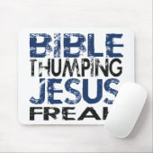 Tapis De Souris La Bible Thuming Jésus Freak (Avec souris)