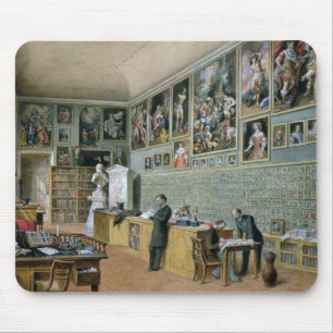 Tapis De Souris La bibliothèque