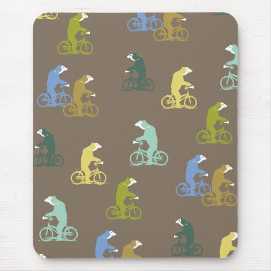 Tapis De Souris La bicyclette soutient Mousepad (Devant)