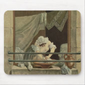 Tapis De Souris La blanchisseuse, gravée par J. Laurent Julien (c1 (Devant)