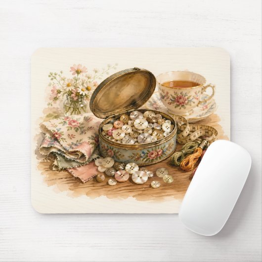 Tapis De Souris La Boîte Tin (Avec souris)