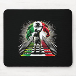 Tapis De Souris La boxe mexicaine Fuerza Honor Spirit