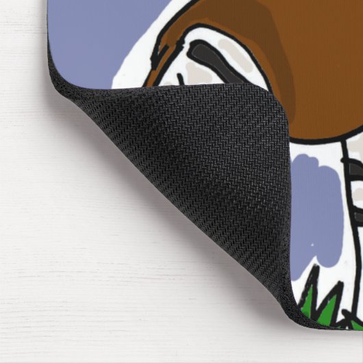 Tapis De Souris La BV bande dessinée d'art d'okapi (Coin)