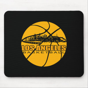 Tapis De Souris La Bysketbyll Lover Gift - Los Angeles Bysketbyll