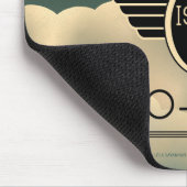 Tapis De Souris La caféine est mon co-pilote (Coin)