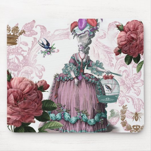 Tapis De Souris la cage aux oiseaux (Devant)