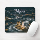 Tapis De Souris La capitale bulgare Sofia Alexandre Nevsky Cathédr (Avec souris)