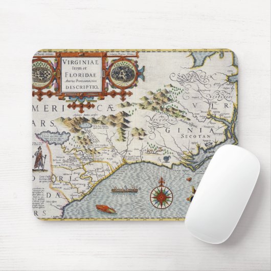 Tapis De Souris La Caroline du Nord, intitulée 'article de (Avec souris)