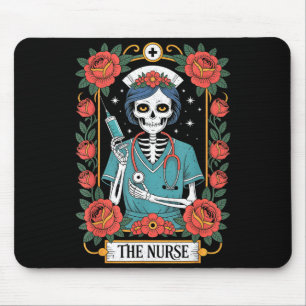 Tapis De Souris La carte de tarot de l'infirmière