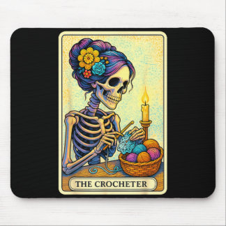 Tapis De Souris La carte de tarot du crocheteur