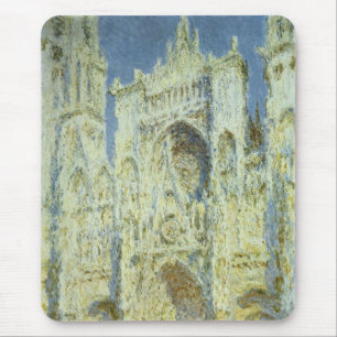Tapis De Souris La Cathédrale de Rouen Façade Ouest ensoleillée, C