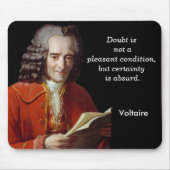 Tapis De Souris La certitude est absurde -mousepad (Devant)