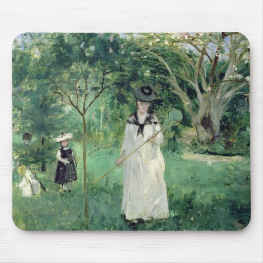 Tapis De Souris La chasse à papillon, 1874 (Devant)