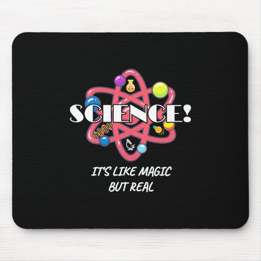 Tapis De Souris La Chimie De L'Enseignant La Science Est Comme La (Devant)