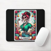 Tapis De Souris La Chingona Tarot Card Day Of The Dead Dia De Los (Avec souris)