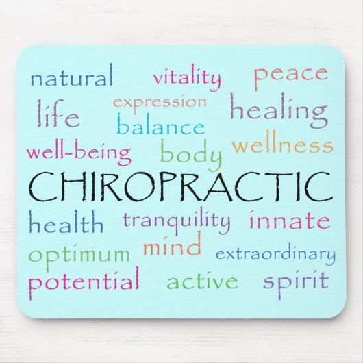 Tapis De Souris La chiropractie exprime Mousepad (Devant)