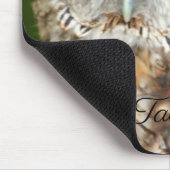 Tapis De Souris La Chouette Tawny (Coin)