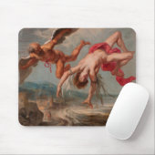 Tapis De Souris La chute d'Icarus (par Jacob Peter Gowy) (Avec souris)