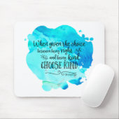 Tapis De Souris La citation de tinctorial de Wayne choisissent le (Avec souris)