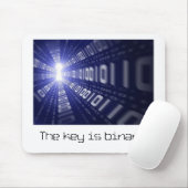 Tapis De Souris La clé est Bi (Avec souris)