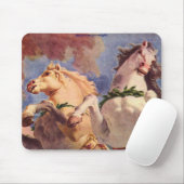 Tapis De Souris LA Collection CLASSIQUE DE CHEVAUX (Avec souris)