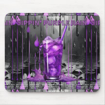 La collection de pluies violettes de Sippin Mousep